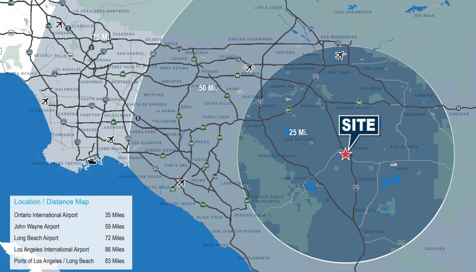 More Photos Of 409 E Ellis Ave, Perris Distribution For Lease