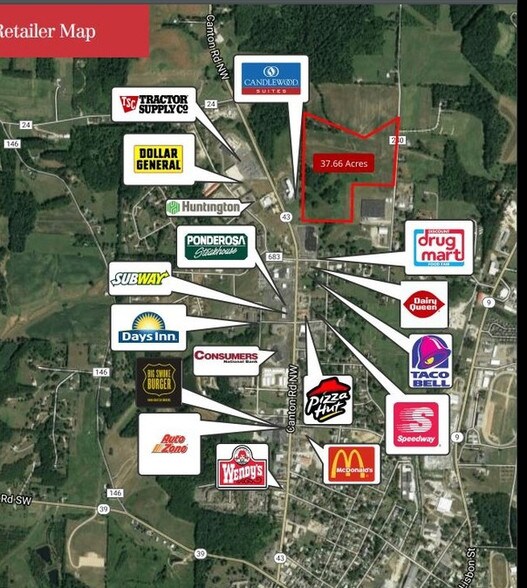 More Photos Of Mace Rd and SR 43, Carrollton Land For Sale