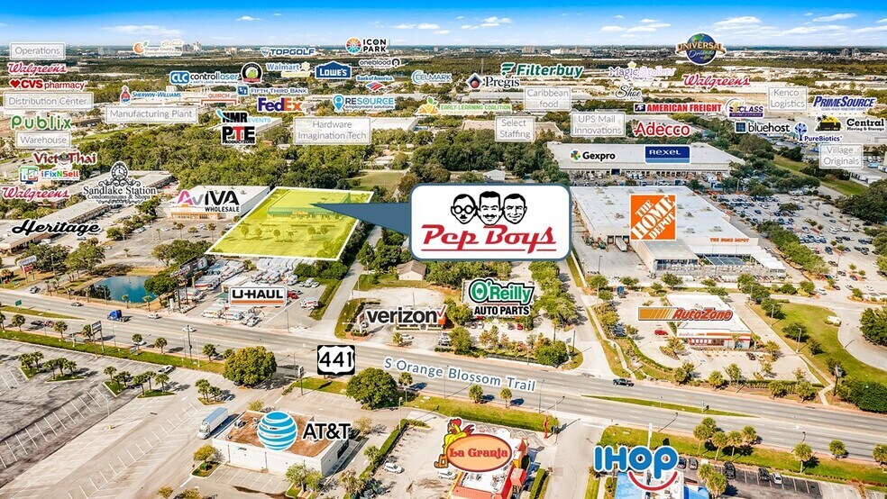 More Photos Of 7750 S Orange Blossom Trl, Orlando Storefront For Sale