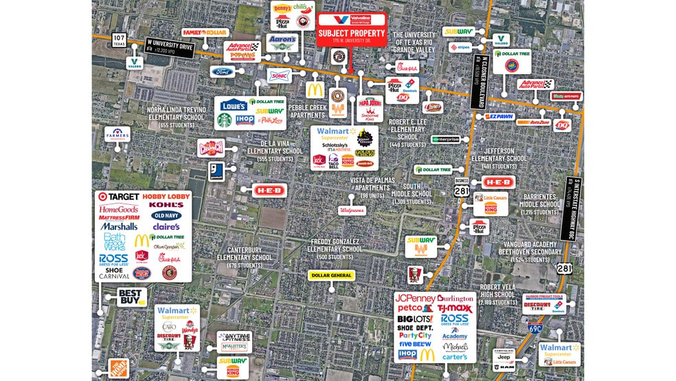 More Photos Of 1715 W University Dr, Edinburg Freestanding For Sale