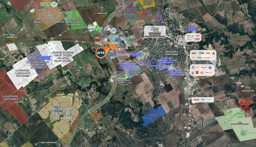 More Photos Of 2100 W San Antonio St, Lockhart Land For Lease