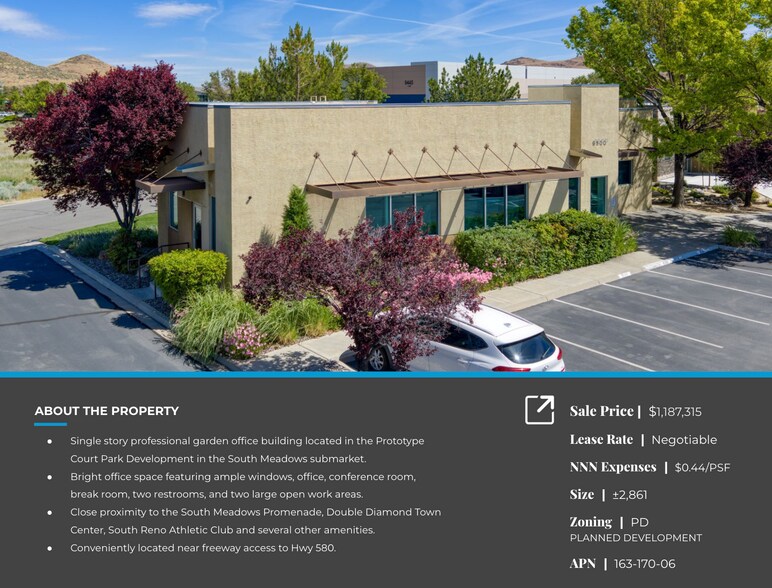 More Photos Of 9500 Prototype Ct, Reno Office For Lease
