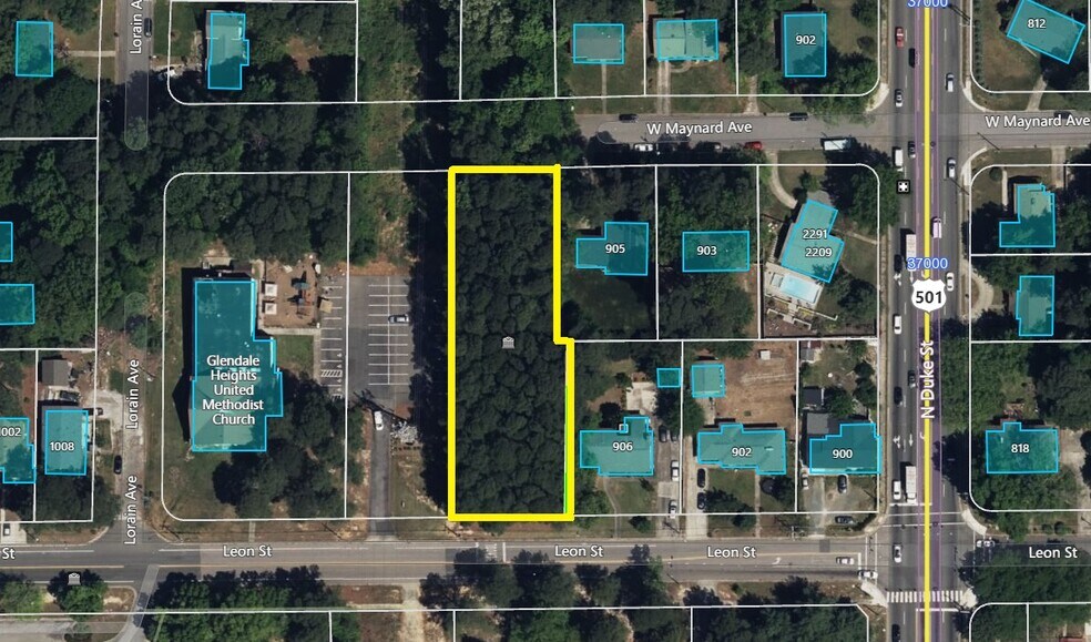 Primary Photo Of 908 Leon St, Durham Land For Sale