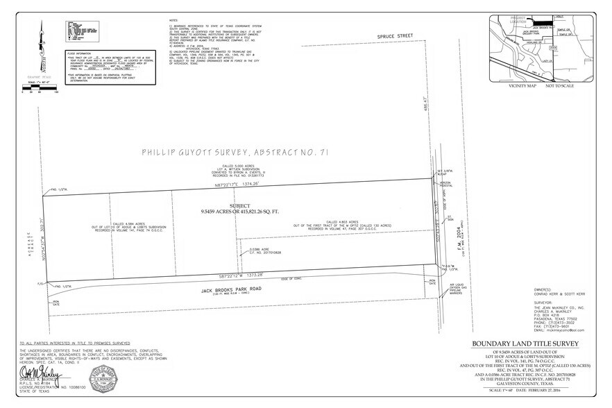 More Photos Of 5640 FM 2004 Rd, Hitchcock Land For Sale
