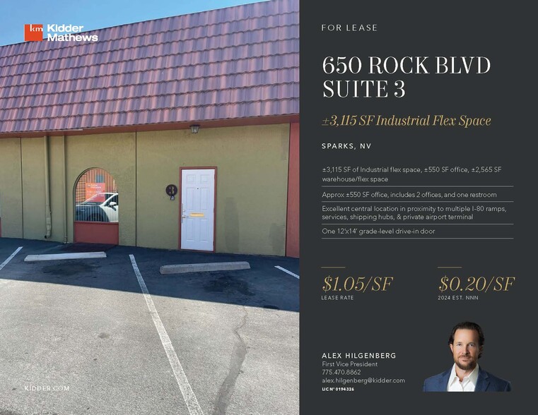 Primary Photo Of 650 S Rock Blvd, Reno Warehouse For Lease