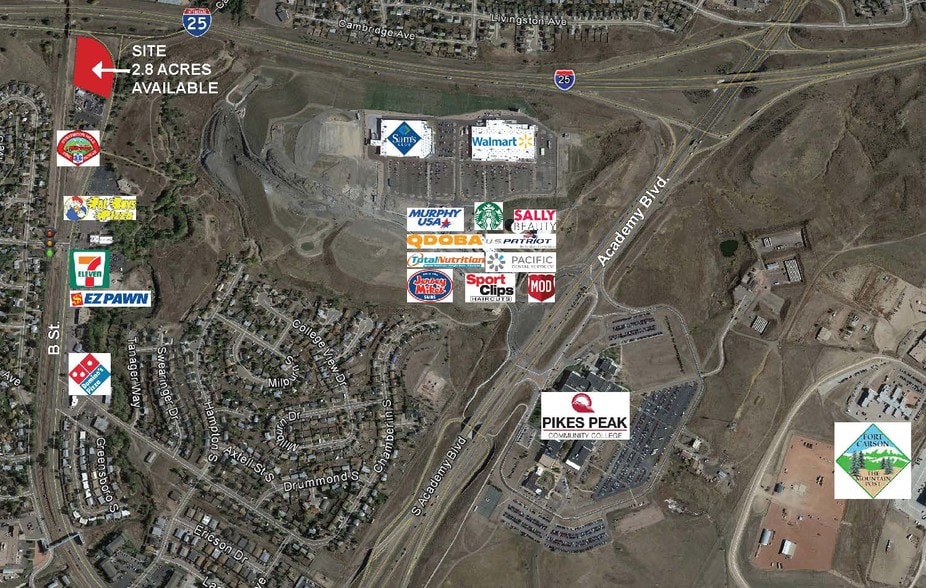 More Photos Of 2270 B St, Colorado Springs Land For Sale