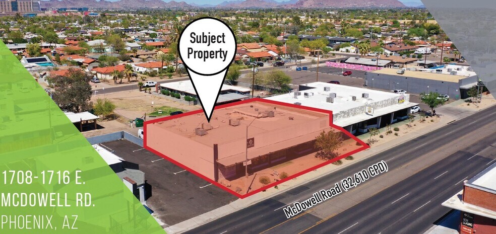 Primary Photo Of 1708-1716 E McDowell Rd, Phoenix Storefront For Sale