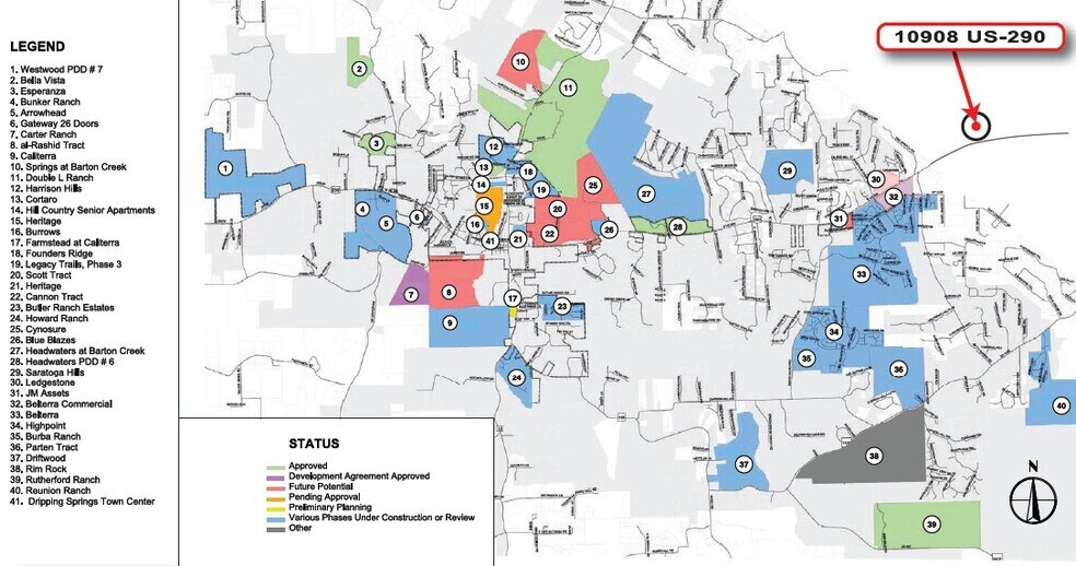 More Photos Of 10908 W US 290 Hwy, Austin Land For Sale