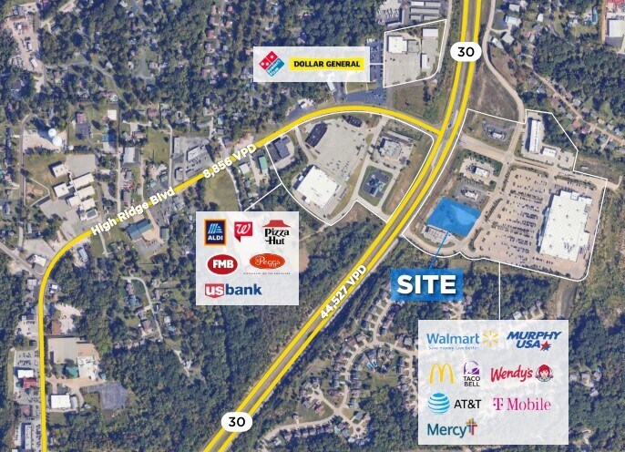 More Photos Of 2717 Ridge Point Dr, High Ridge Land For Sale