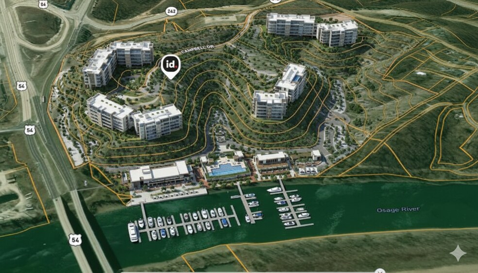 More Photos Of Campbell Dr, Lake Ozark Land For Sale