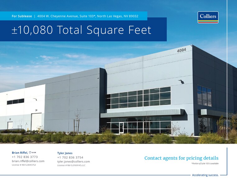More Photos Of 4004 W Cheyenne Ave, North Las Vegas Industrial For Sale