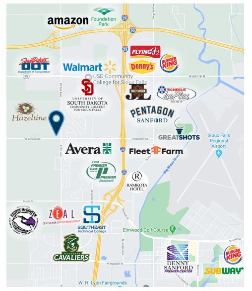 Benson Rd & Marion Rd, Sioux Falls, SD 57107 Land For Sale
