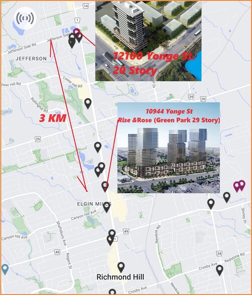 Primary Photo Of Yonge St, Richmond Hill Land For Sale