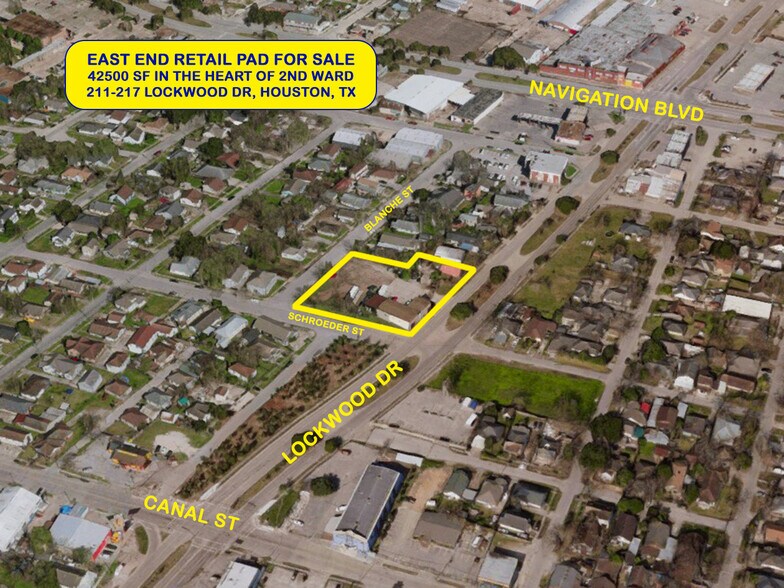 More Photos Of 211 Lockwood Dr, Houston Land For Sale