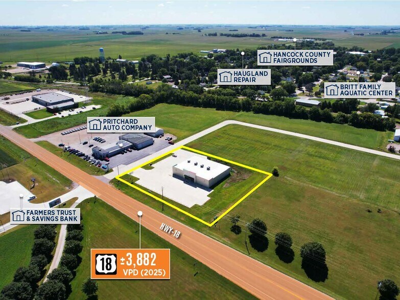 More Photos Of 970 Highway 18, Britt Freestanding For Sale