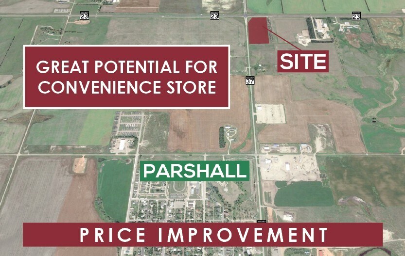 Primary Photo Of ND Highway 37 & ND Highway 23, Parshall Land For Sale