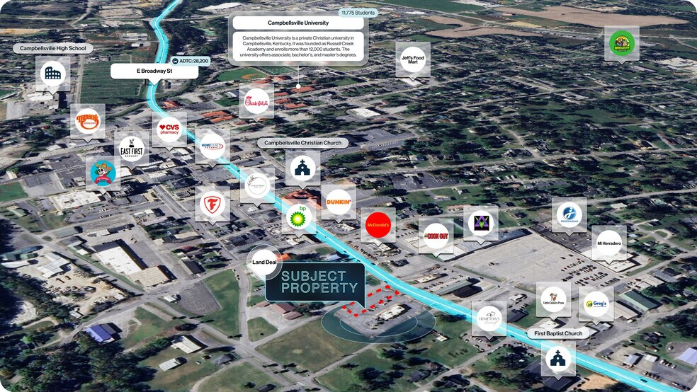 More Photos Of 612 E Broadway St, Campbellsville Fast Food For Sale