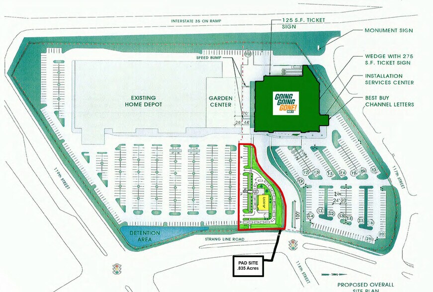 Primary Photo Of NEQ of 119th St, Olathe Land For Lease