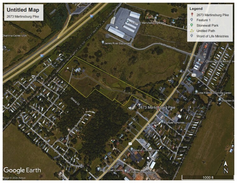 Primary Photo Of 2673 Martinsburg Pike, Stephenson Land For Sale
