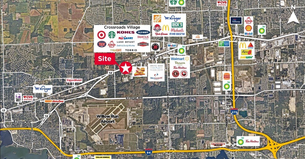 More Photos Of Michigan Ave, Canton Land For Sale