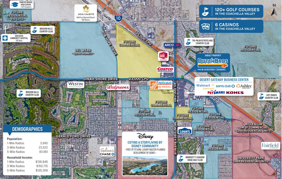 More Photos Of 73270 Dinah Shore dr, Palm Desert General Retail For Sale