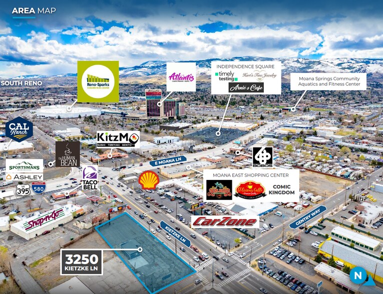 More Photos Of 3250 Kietzke Ln, Reno Land For Sale