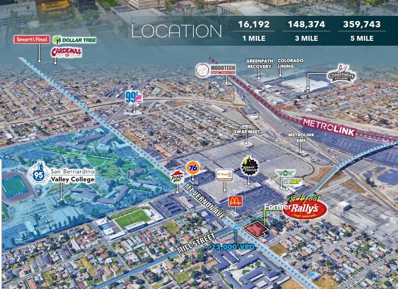 More Photos Of 494 S Mt Vernon Ave, San Bernardino Fast Food For Sale