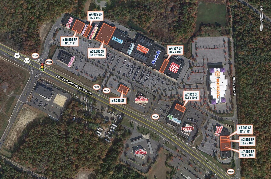 More Photos Of 4215 Black Horse Pike, Mays Landing Unknown For Lease