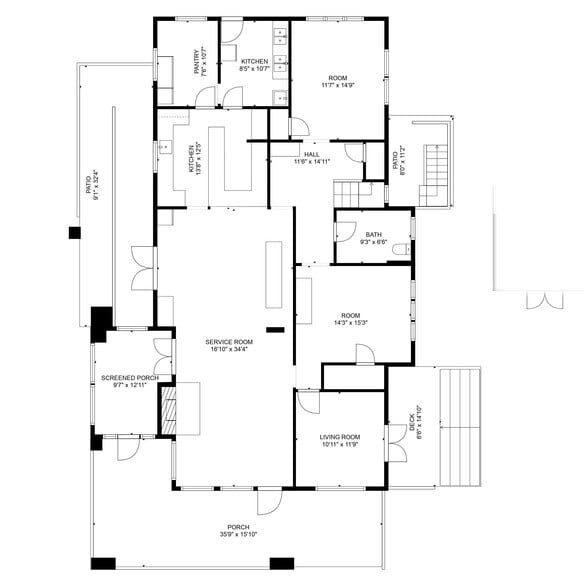 Primary Photo Of 2955 Central Ave, Saint Petersburg Restaurant For Lease