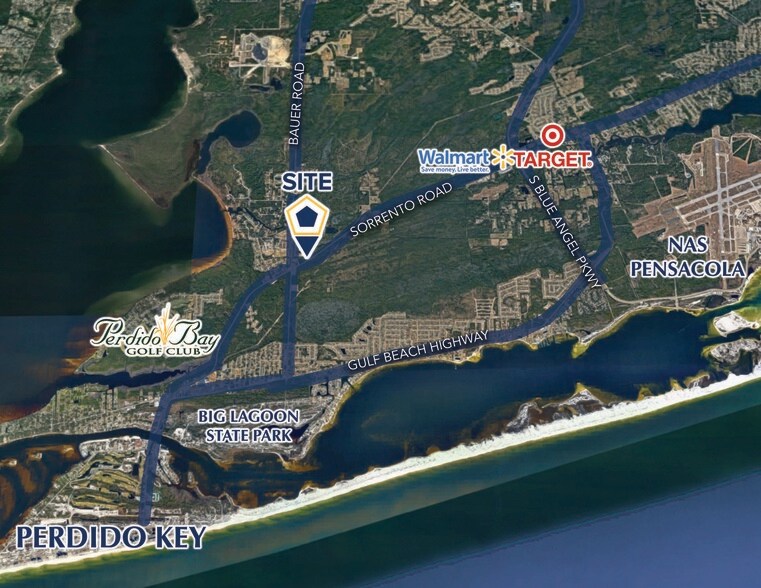 More Photos Of SORRENTO & BAUER ROAD, Pensacola Land For Sale