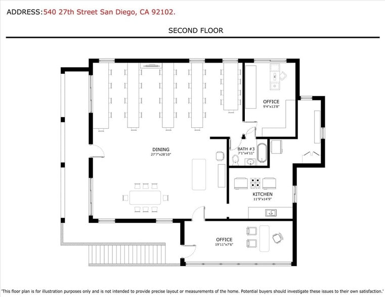 More Photos Of 540 27th St, San Diego Storefront Retail Office For Sale