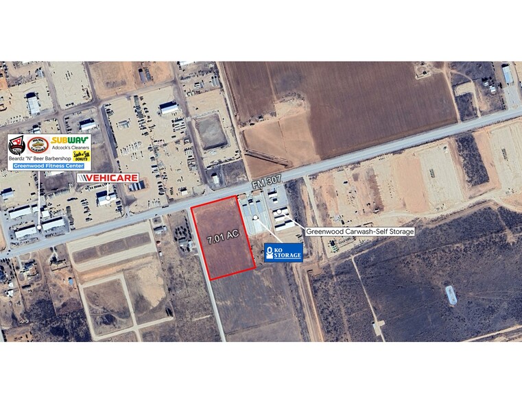 Primary Photo Of 7 AC FM 307, Midland Land For Sale