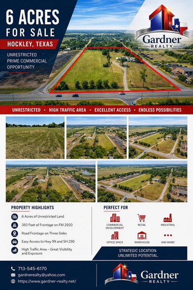 More Photos Of FM 2920 @ Roberts, Hockley Land For Sale