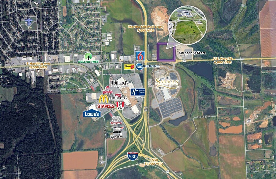 More Photos Of U.S. Highway 79, Pine Bluff Land For Sale