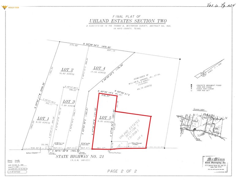 More Photos Of 10821 Camino Real, Kyle Land For Sale