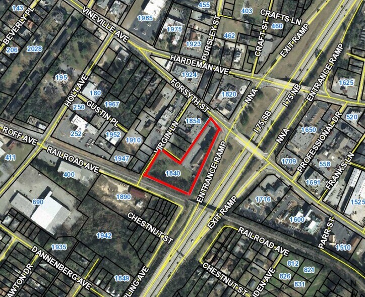 More Photos Of 1840 Forsyth St, Macon-Bibb Storefront Retail Office For Sale