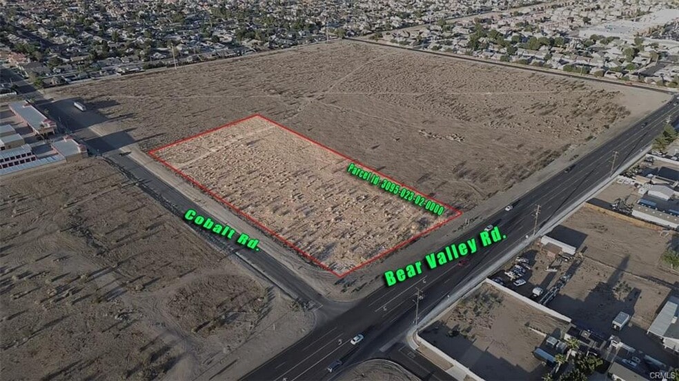 Primary Photo Of 12276 Cobalt Rd, Victorville Land For Sale