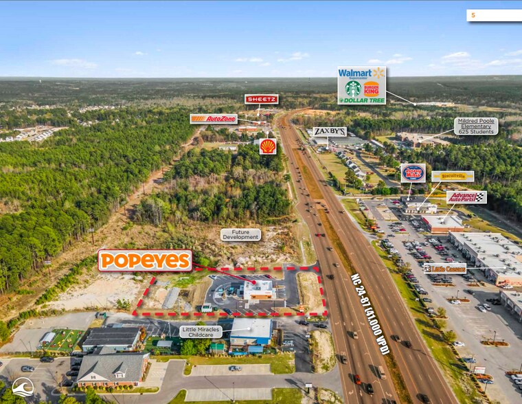 More Photos Of 1517 NC-24, Cameron Fast Food For Sale