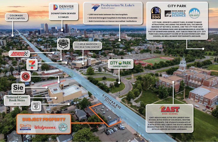 More Photos Of 2600 E Colfax Ave, Denver Restaurant For Lease
