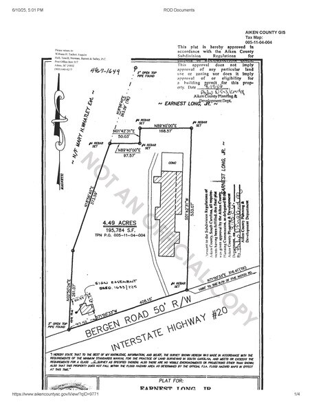 More Photos Of 430 Bergen Rd, North Augusta Industrial For Sale