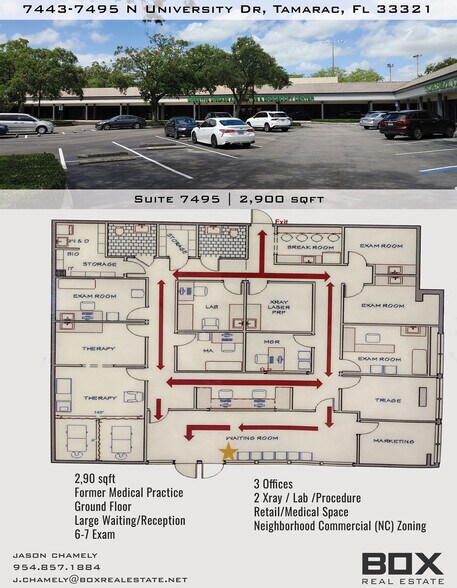 More Photos Of 7443-7495 N University Dr, Tamarac Medical For Lease