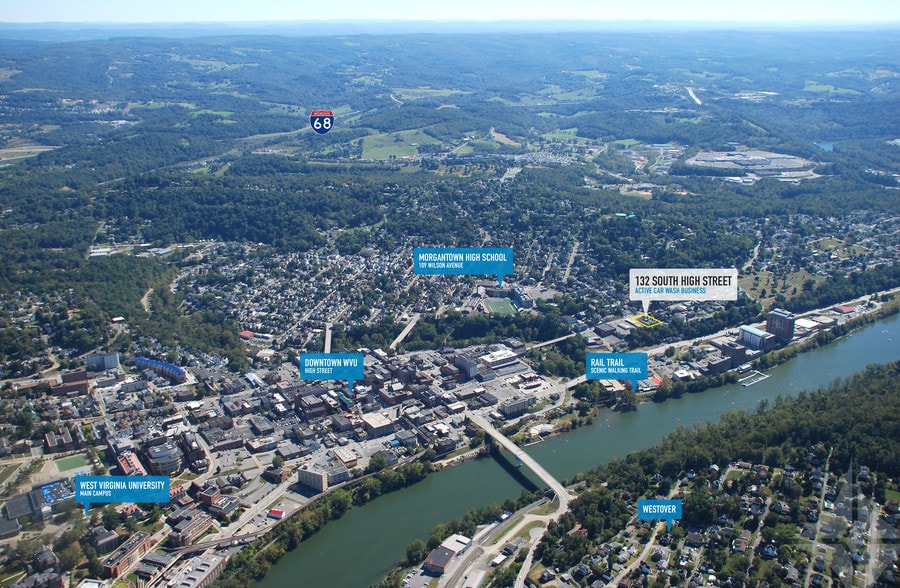 More Photos Of 132 S High St, Morgantown Carwash For Sale