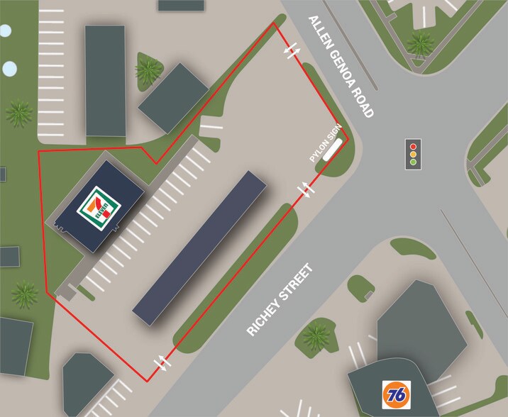 More Photos Of 2600 S Richey St, Houston Service Station For Sale