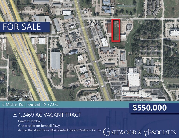 Primary Photo Of Johnson & Michels Rd, Tomball Land For Sale