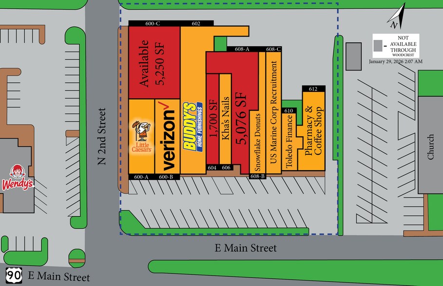 More Photos Of 600-612 E Main St, Uvalde Storefront For Lease