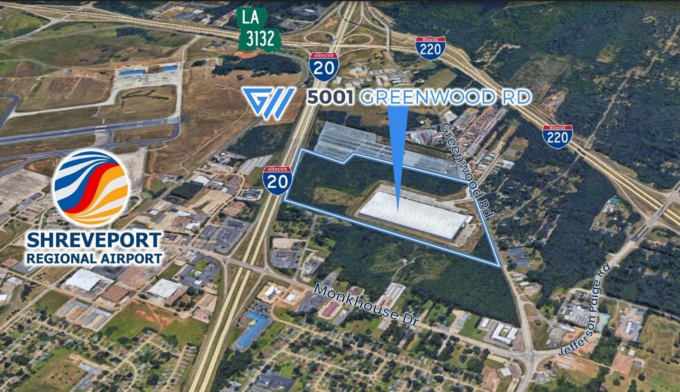 More Photos Of 5001 Greenwood Rd, Shreveport Distribution For Lease
