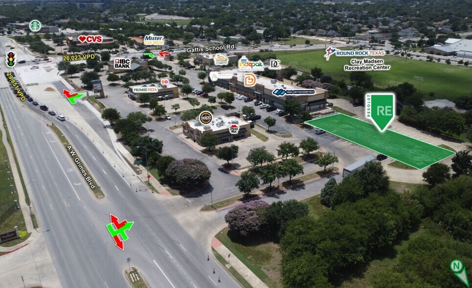 More Photos Of 1500 S A W Grimes Blvd, Round Rock Land For Lease