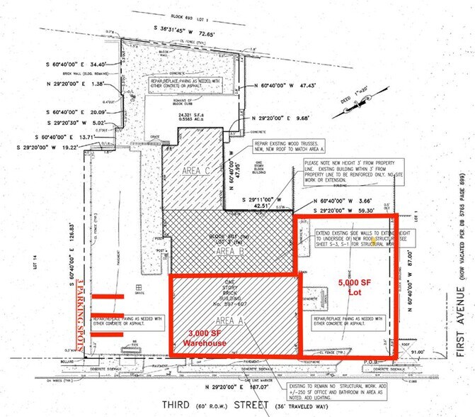 More Photos Of 597 3rd St, Newark Land For Lease