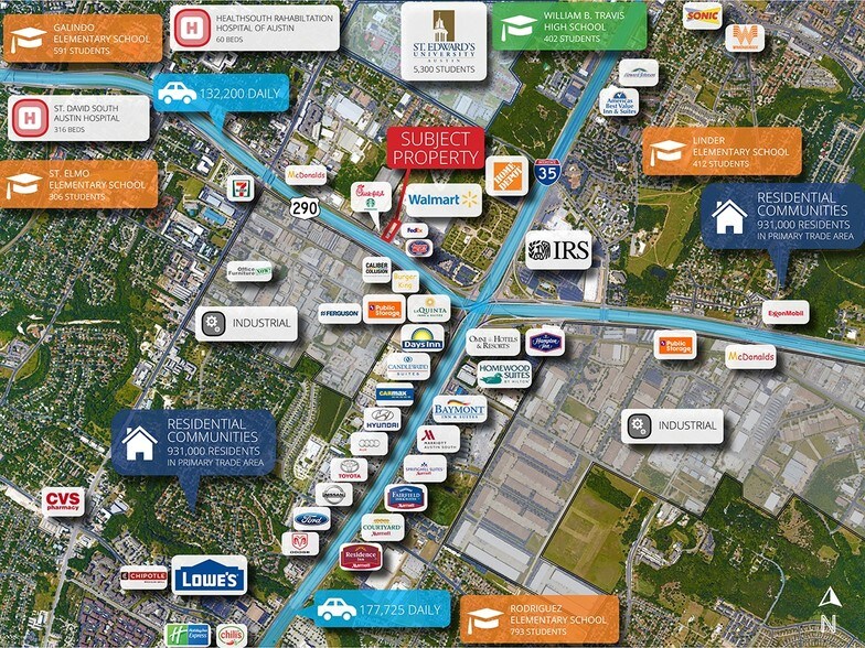 More Photos Of 500 E Ben White Blvd, Austin Bank For Lease