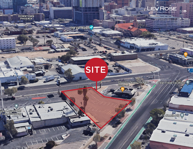 Primary Photo Of 722 N Grand Ave, Phoenix Land For Sale